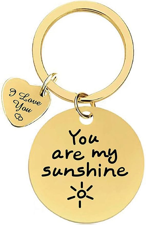 Keychain-You are my sunshine