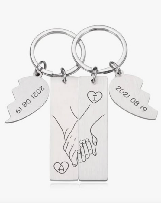 Keychain-Binding Hearts