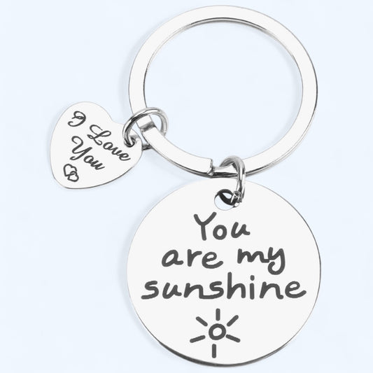 Keychain-You are my sunshine